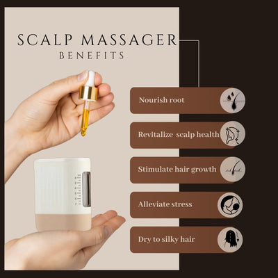 Upyogaa 3 in 1 Electric Scalp Massager | 1 Year Warranty