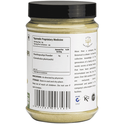 Bixa Botanical Shankhapushpi Powder
