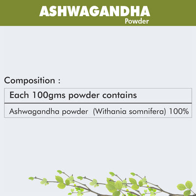 Herbal Hills Ayurveda Ashwagandha Powder