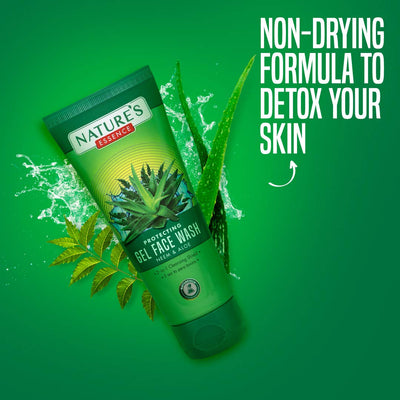 Nature's Essence Protecting Gel Face Wash - Neem & Aloe