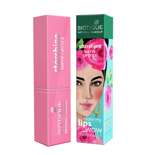 Biotique Starshine Matte Lipstick - Ruby In Vogue