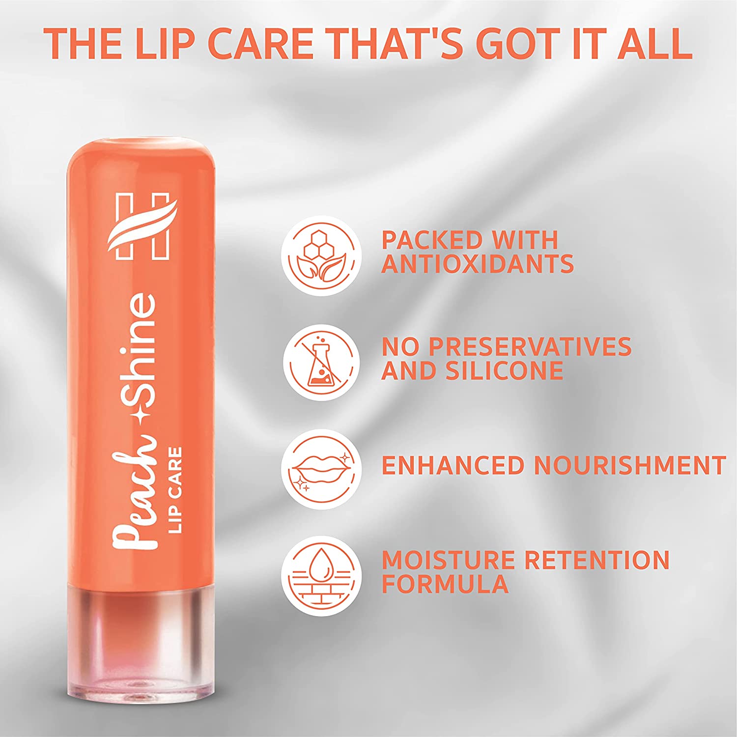 Himalaya Peach Shine Lip Care - 4.5 gms
