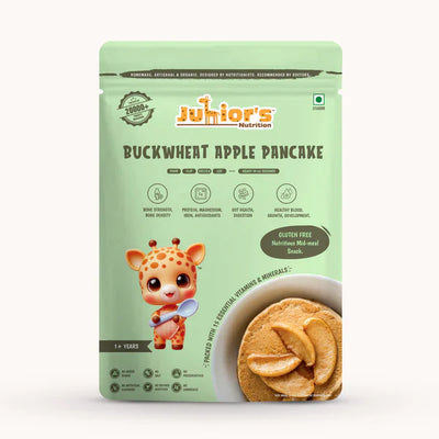 Junior's Nutrition Buckwheat Apple Pancake for Young Kids (1+ Years) | 400 gms