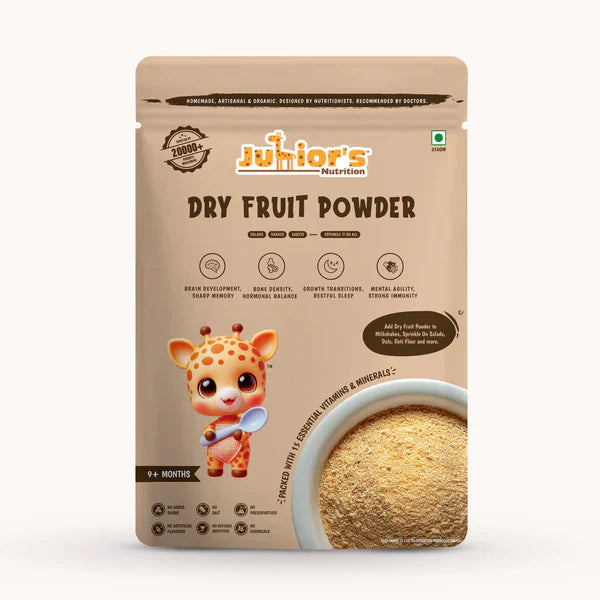 Junior's Nutrition Dry Fruit Powder For Young Kids (9+ Months) | 500 gms