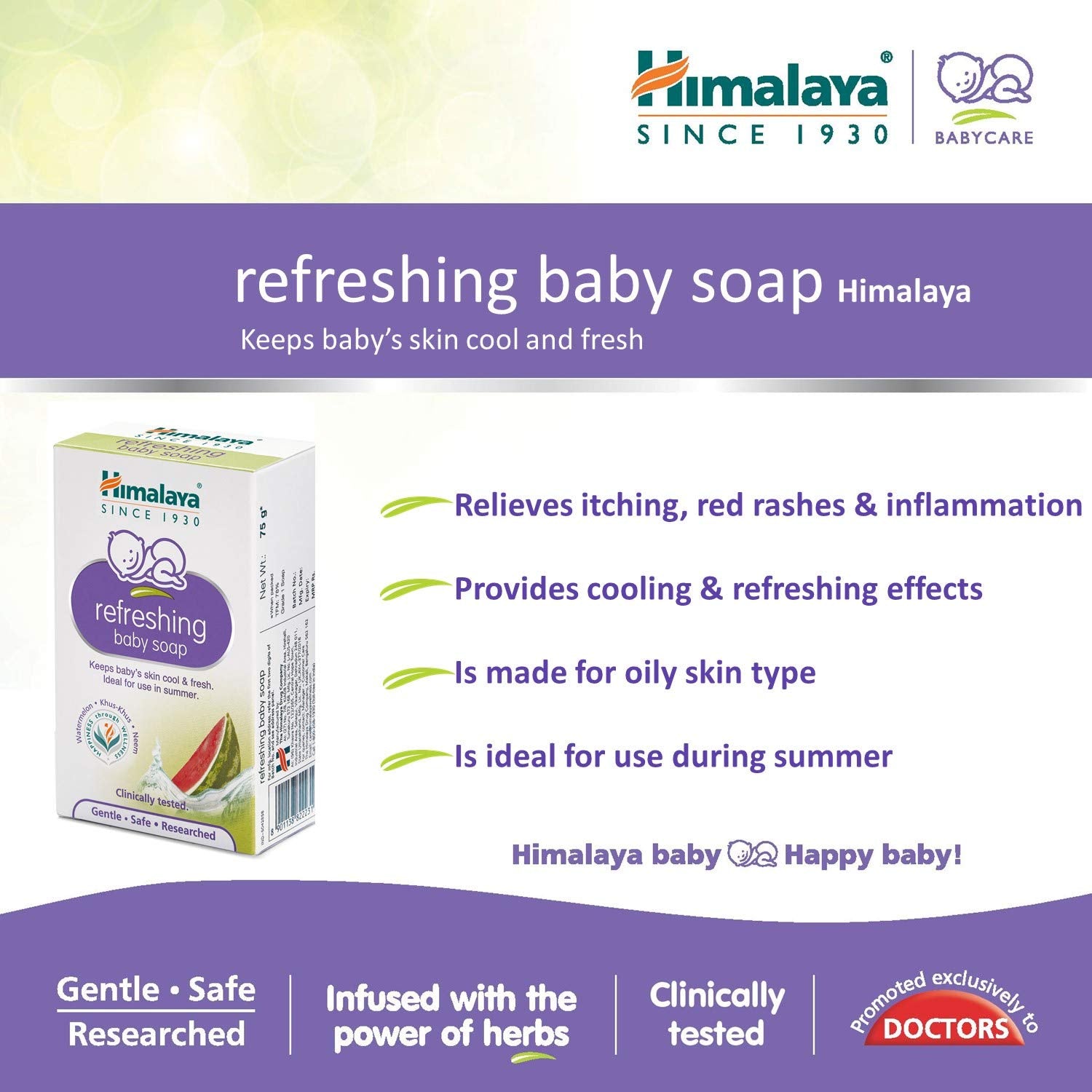 Himalaya Refreshing Baby Soap