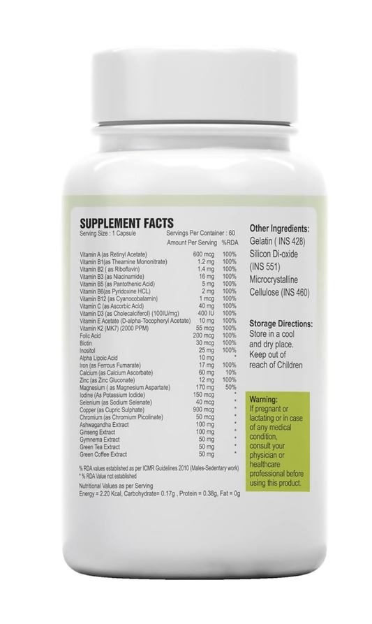 Alpspure Nutra Multivitamin Capsules