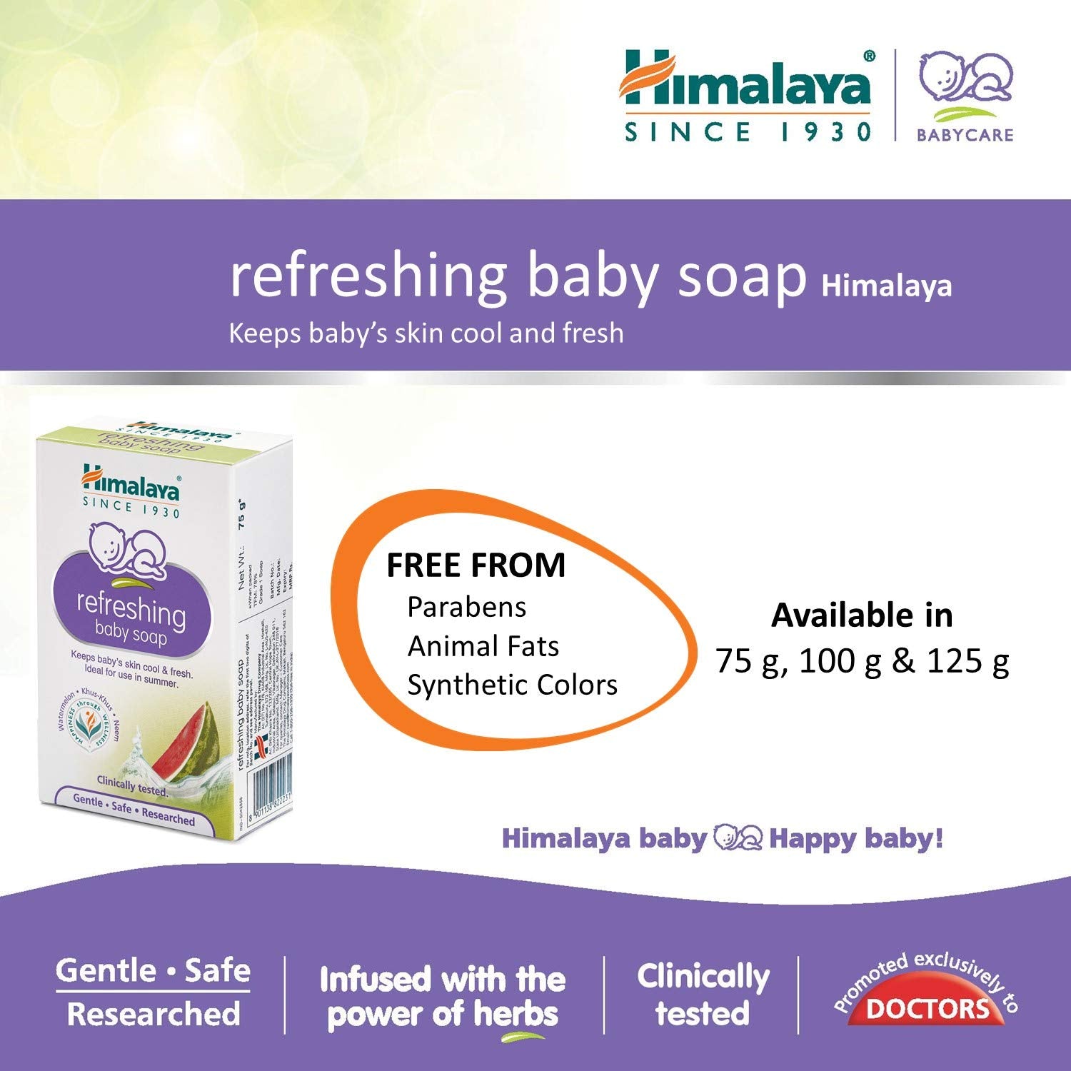 Himalaya Refreshing Baby Soap