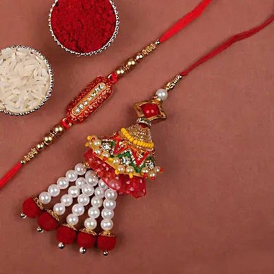 Capsule & Lumba Rakhi With Dairy Milk