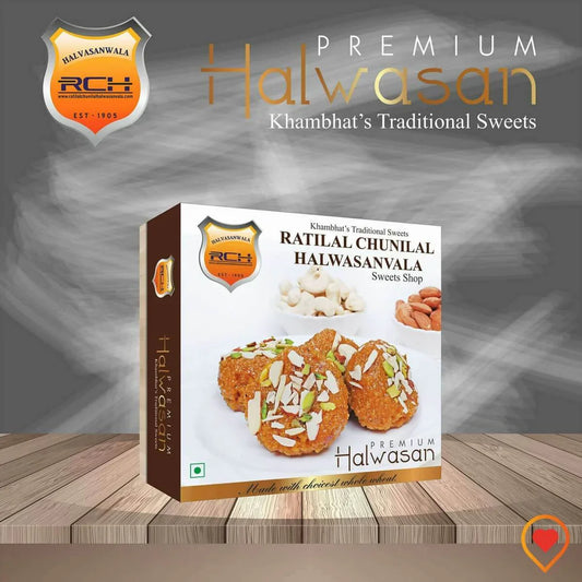 Ratilal Chunilal Halwasanwala Kesar DryFruits Premium Halwasan | 500 gms