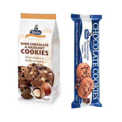 Chocolate Cookies 25% And Dark Chocolate Hazeln Cookies|Combo Of 2