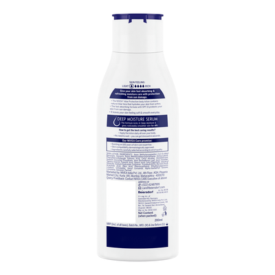 Nivea Body Lotion - Aloe Protection SPF 15, for Daily Sun Protection