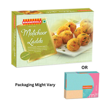 Bikanervala Sweets Motichur Laddu | 500 gms