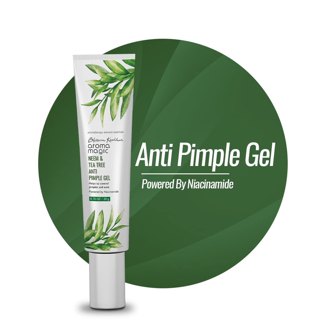 Aroma Magic Neem & Tea Tree Anti Pimple Gel - Niacinamide (20 gm)