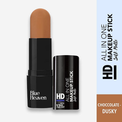 Blue Heaven HD All In One Make Up Stick, Chocolate Dusky 601 (10 gm)