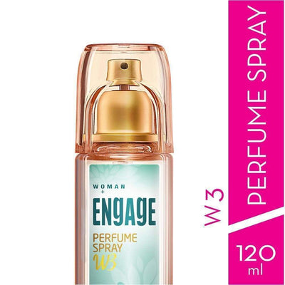 Engage W3 Perfume Spray For Women Citrus & Floral Skin Friendly (120 ml)