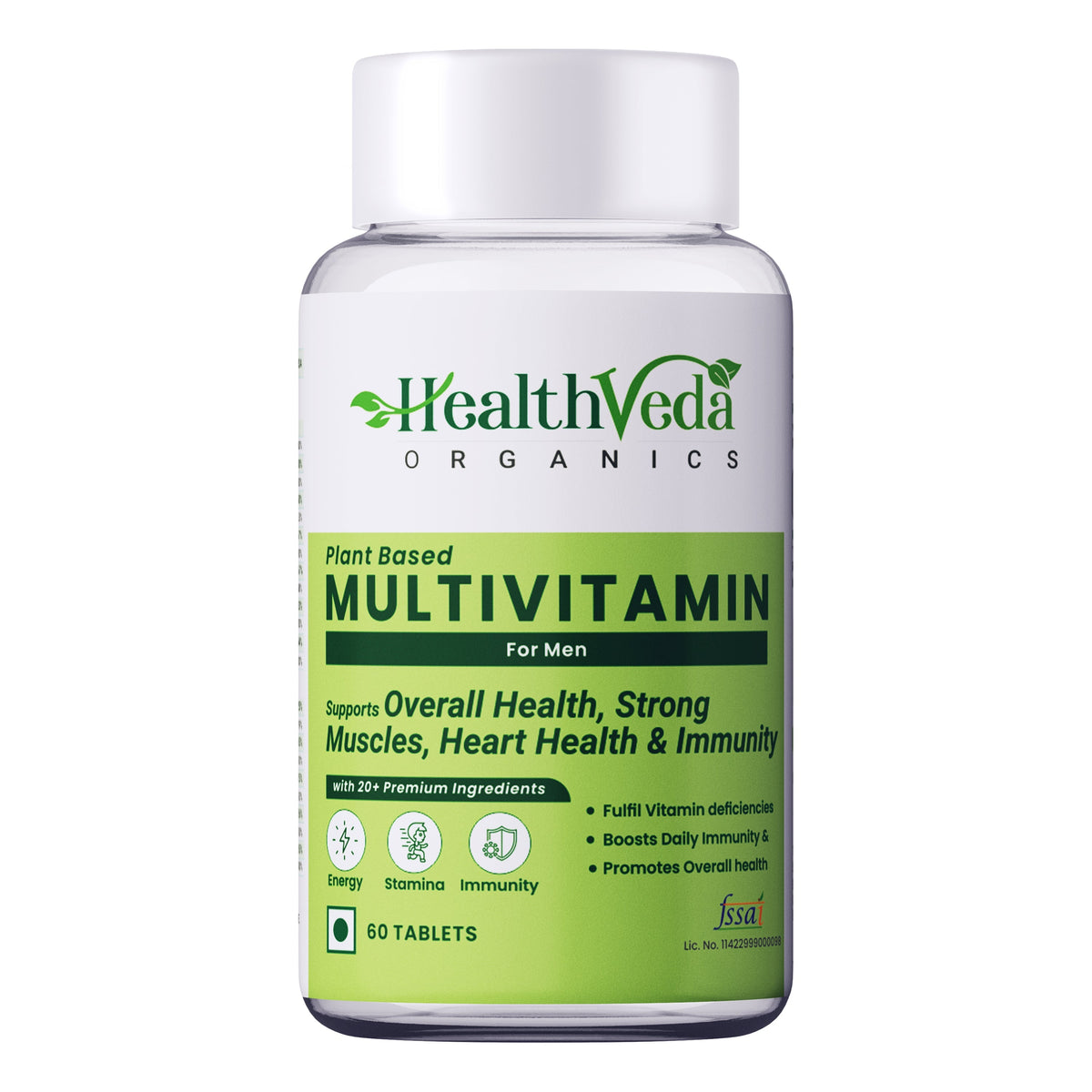 Health Veda Organics Multivitamin for Men Tablets