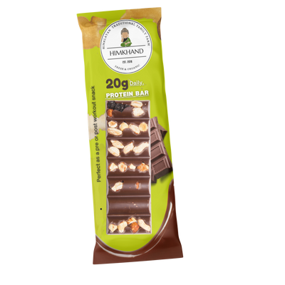 Himkhand Variety Pack 20g Protein Bar Box (Pack of 7)