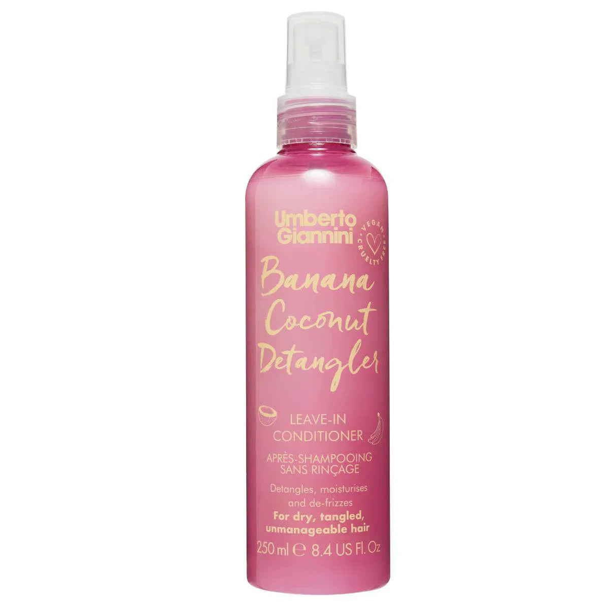 Banana Coconut Detangler Leave-in Conditioner Spray – 250 ml