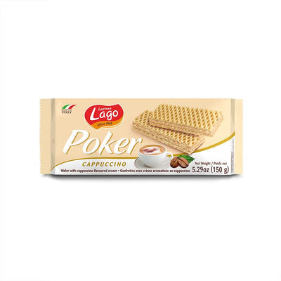 Cappucino Poker Wafers