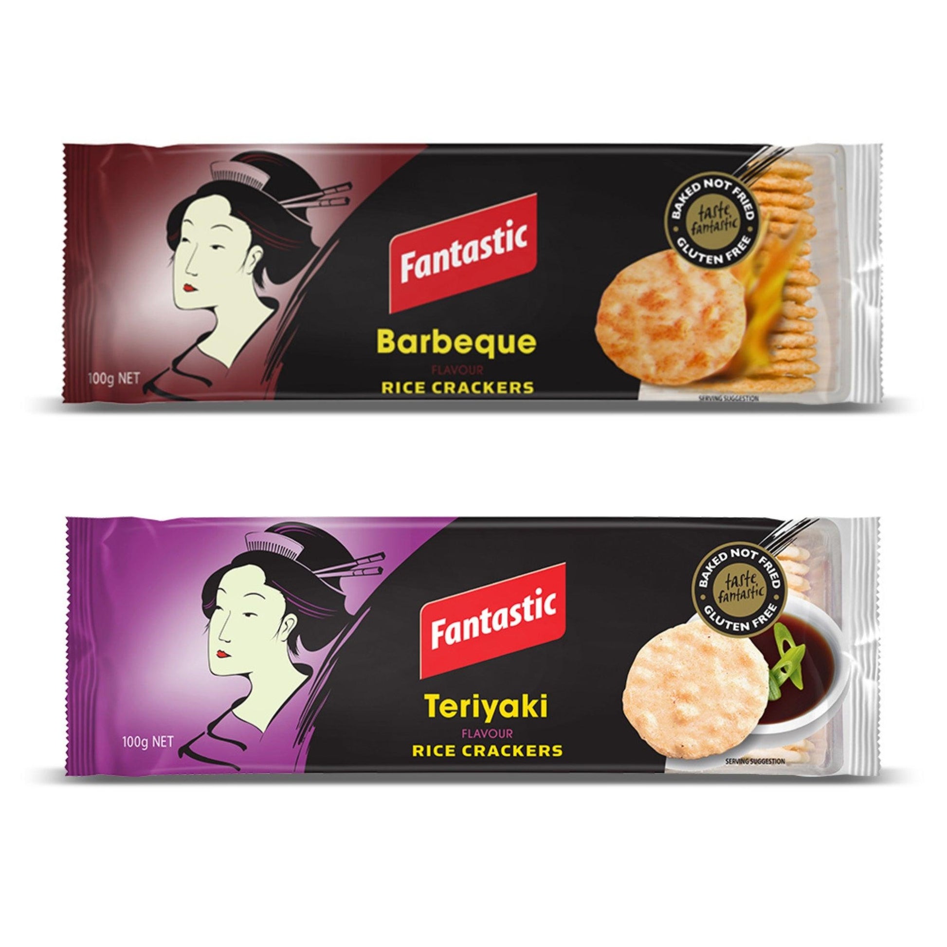 Bbq And Teriyaki Rice Crackers