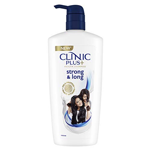 Clinic Plus Strong & Long, Milk Protein & Multi-Vitamin Health Shampoo