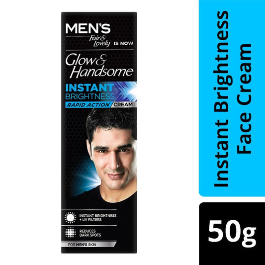 Glow & Handsome Instant Brightness Rapid Action Cream