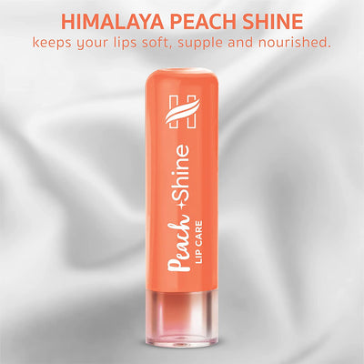 Himalaya Peach Shine Lip Care - 4.5 gms