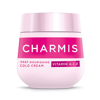 Charmis Deep Nourishing Cold Cream - 100 ml with Free Charmis Vitamin C Facewash - 50 ml