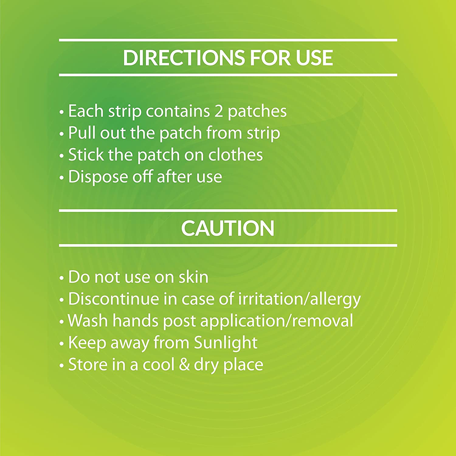 BodyGuard Natural Anti Mosquito Repellent Patches - 20+4 Patches