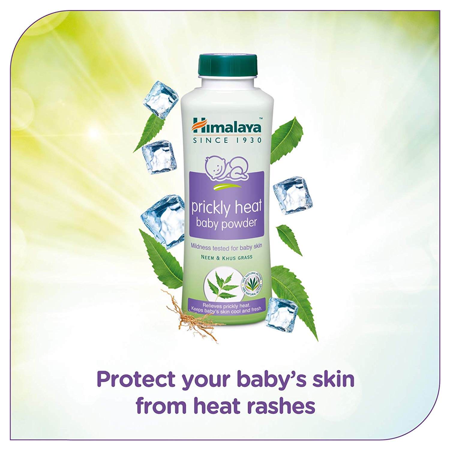 Himalaya Prickly Heat Baby Powder with Neem and Yashada Bhasma