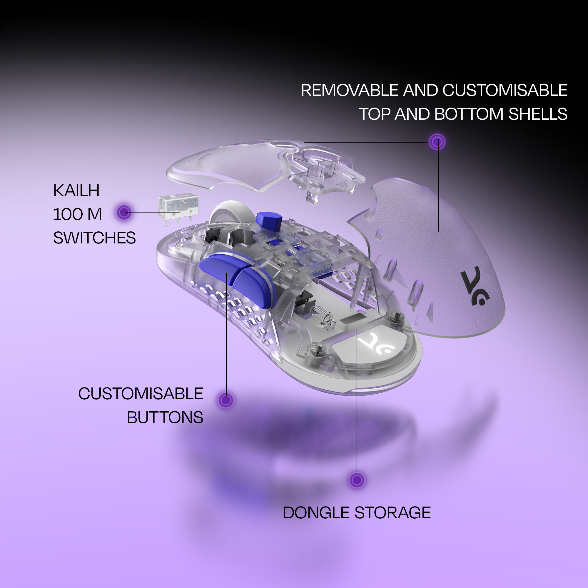 Chimera Lucid Wireless Gaming Mouse – Himkhand