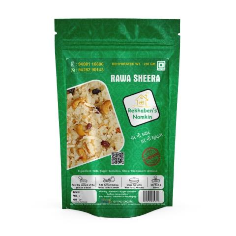 Rekhaben's Namkeen Rawa Sheera | Ready To Eat 110 gms