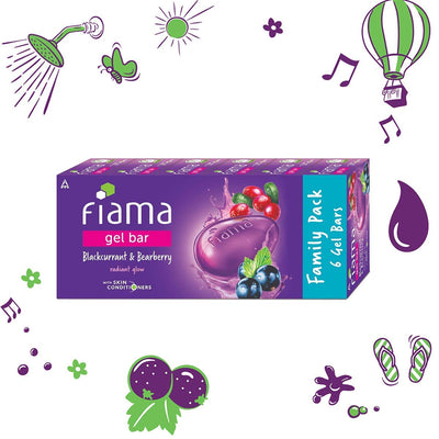 Fiama Gel Blackcurrant & Bearberry Bar