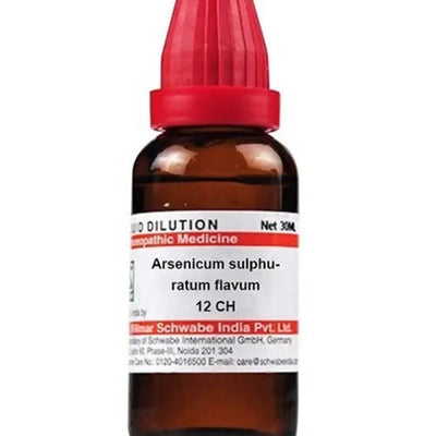 Dr. Willmar Schwabe India Arsenicum Sulphuratum Flavum Dilution