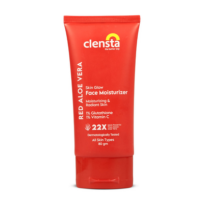 Clensta Red Aloe Vera Skin Glow Face Moisturizer