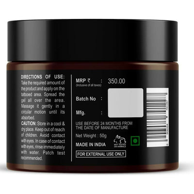Beardo Tattoo Shiner Gel - Hydro Gel Heals & Maintains Tattoo Ink