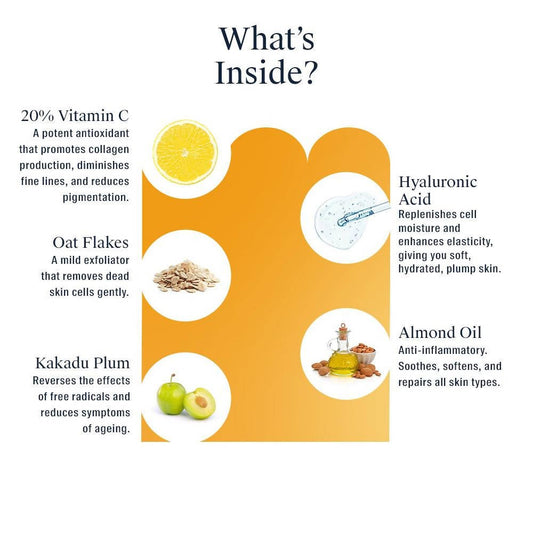 Arata Vitamin C Revitalize Face Regime