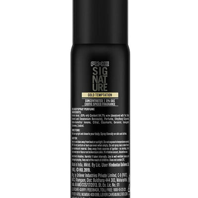 Axe Signature Gold Temptation Body Deodorant (122 ml)
