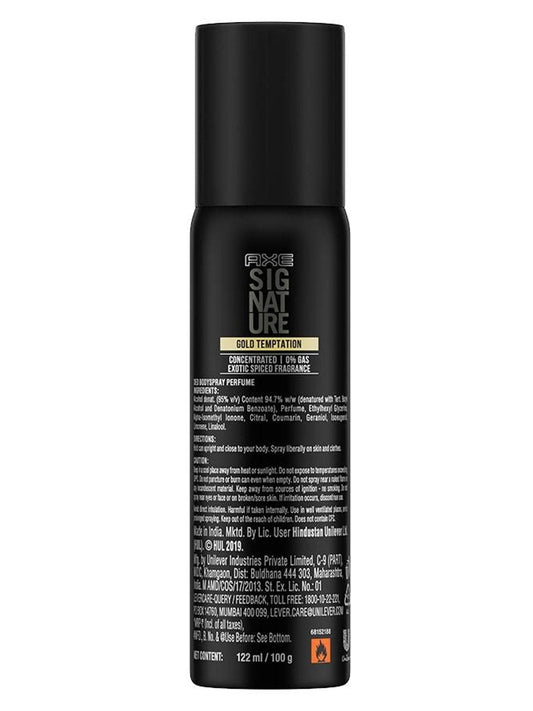 Axe Signature Gold Temptation Body Deodorant (122 ml)