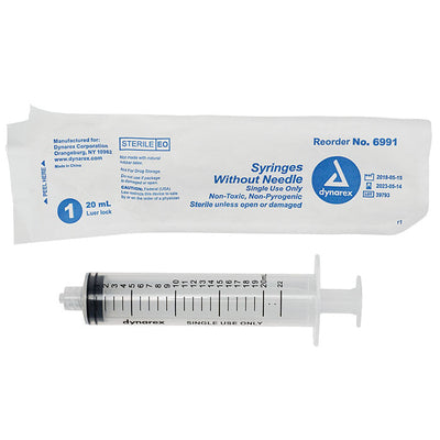 Syringe without Needle, Luer Lock Style Syringe