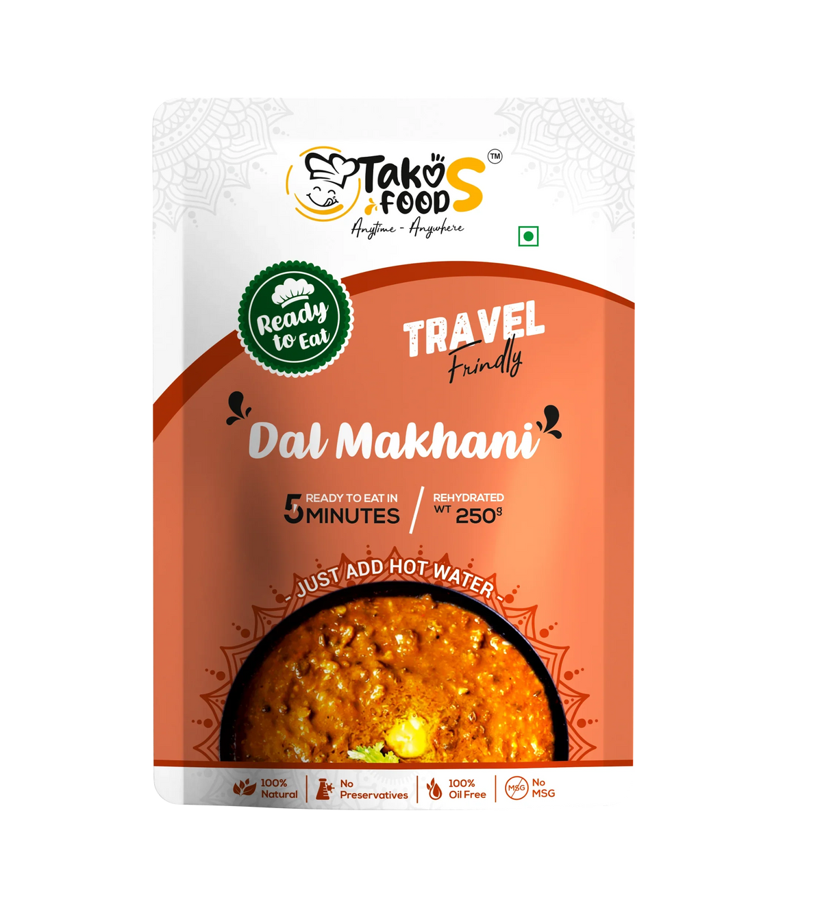 Takos Food Dal Makhni | Ready To Eat 250 gms