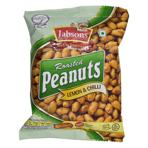 Jabsons Lime N Chilly Roasted Peanuts -140 g