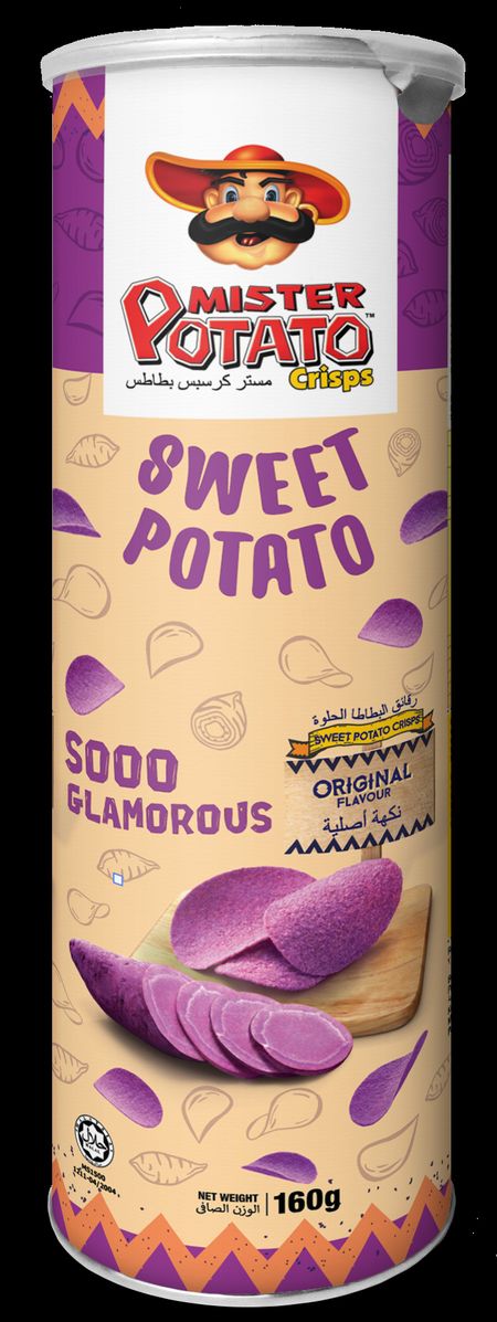 Mister Potato Chips Sweet Potato 160 g