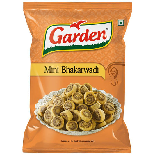 Garden Mini Bhakarwadi - Crispy, Crunchy, 145 g Pouch