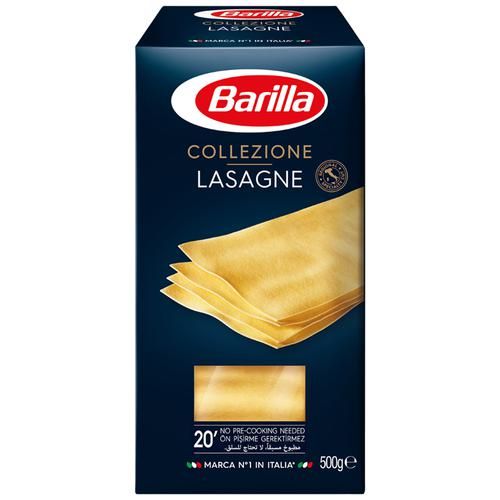 Barilla Collezione Durum Wheat Pasta - Lasagne, 500 g Carton