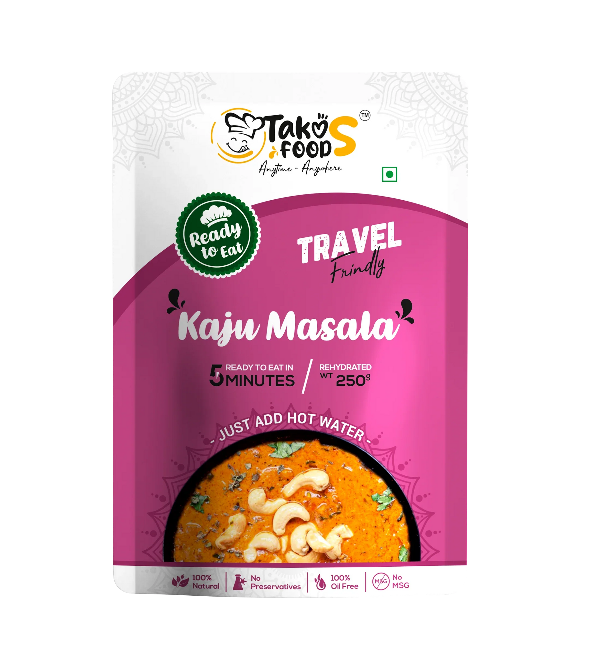 Takos Food Kaju Masala | Ready To Eat 250 gms