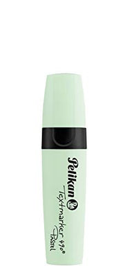 Pelikan Pastel Highlighter Marker, Chisel Tip, Aqua Turquoise, Light Yellow, Lightpink, Lavender, Soft Orange, Meadow Green, Pack of 6