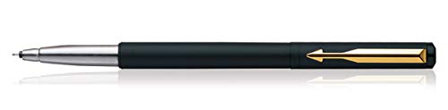 Parker Moments Vector Gold Trim Roller Ball Pen - Blue Ink, Pack Of 1