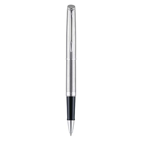 Waterman Hemisphere Stainless Steel Chrome Trim Roller Ball Pen