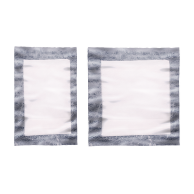 Tattoo Soaker Pads 4" x 7" Black 2000/Case